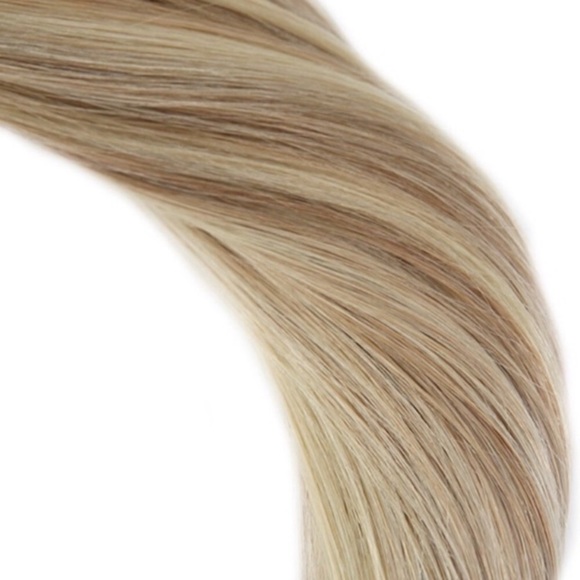 ✨ 4 22” #18-613 bleach BLONDE HUMAN HAIR TAPE INS